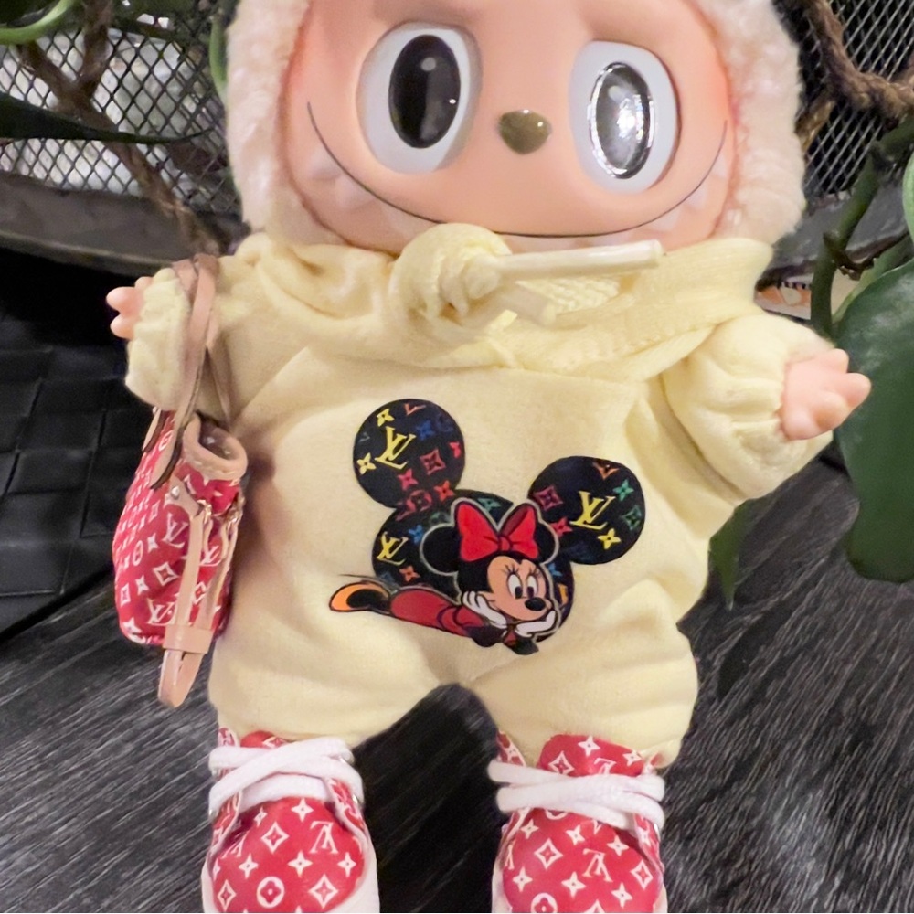 3pc LV Minnie mouse outfit doll not included